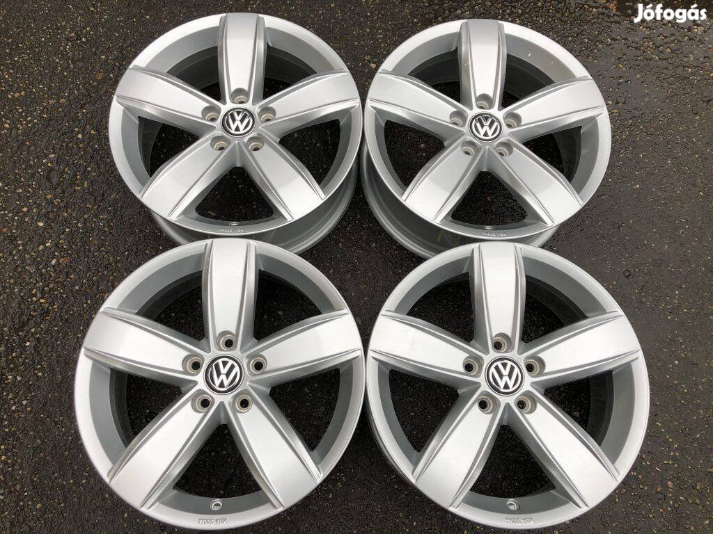 4db gyári 17" VW Passat B8 [Corvara] alufelni. (*1901*)